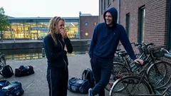 Kort verhaal: Halverwege de race dacht ik dat ik eindelijk iedereen voorbij was